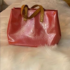 Small pink Louis Vuitton Vernis Handbag!